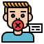 No talking アイコン 64x64