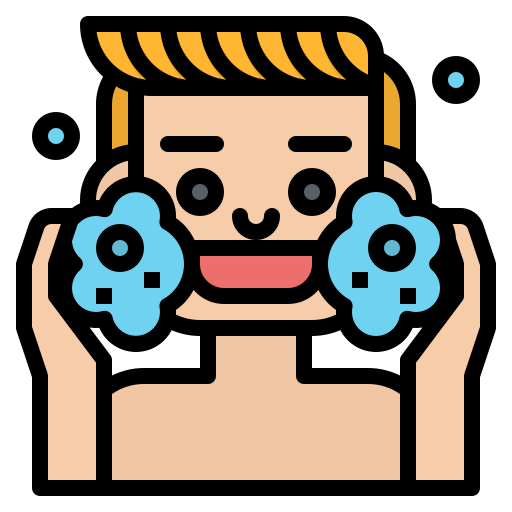 Wash face アイコン