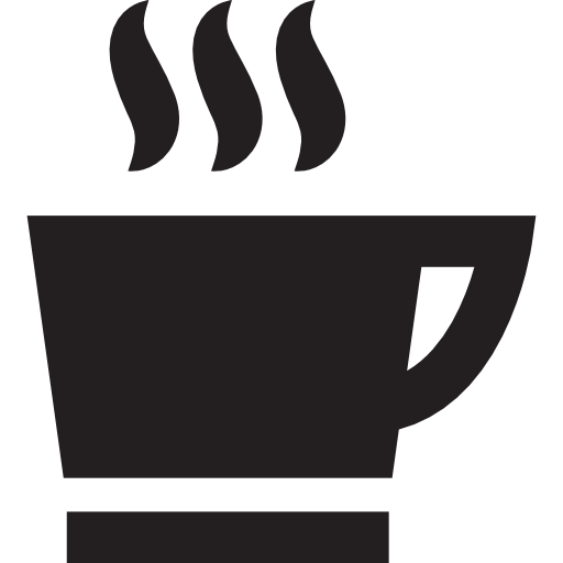 hot coffee mug icon