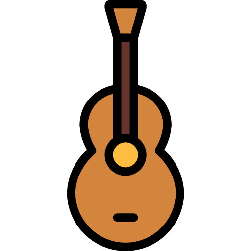 Acoustic guitar icône