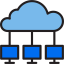 Cloud computing icon 64x64