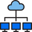 Cloud computing icon 64x64