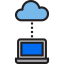 Cloud computing icon 64x64