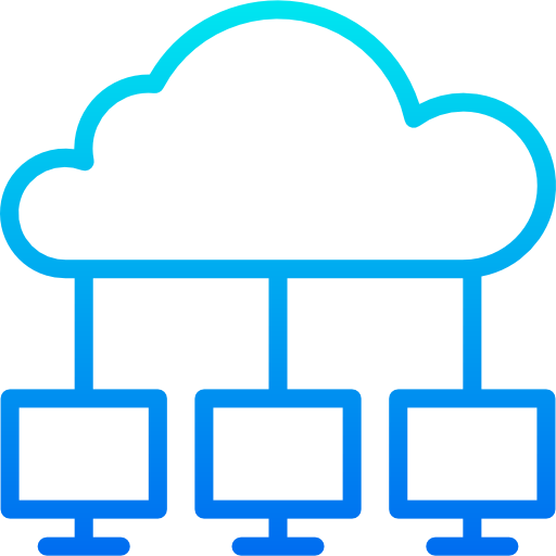 Облачные вычисления иконка