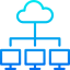 Cloud computing icon 64x64