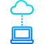 Cloud computing icon 64x64