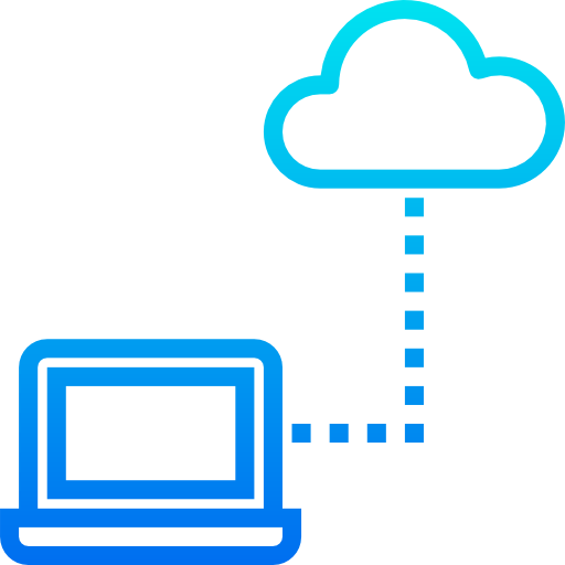 Cloud network icon