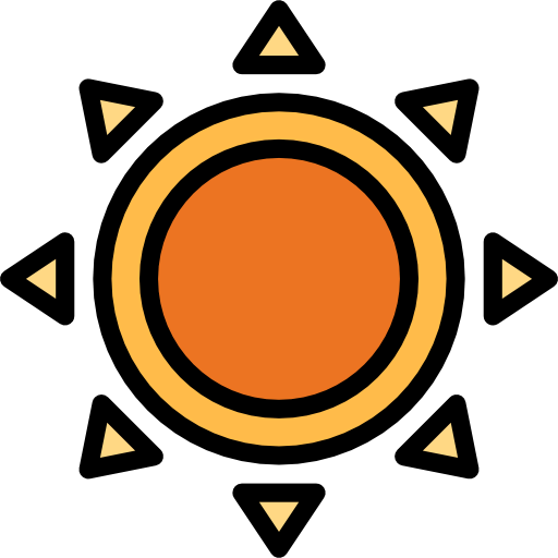 Sun icon