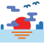 Sunset icon 64x64