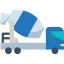 Cement truck icône 64x64