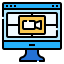 Video conference Symbol 64x64