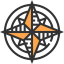 Wind rose biểu tượng 64x64