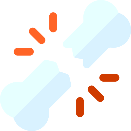 Broken bone icon