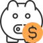 Piggybank icon 64x64