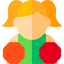 Cheerleader icon 64x64