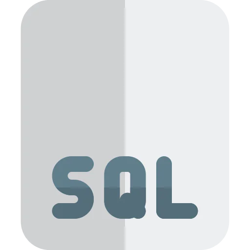 Sql file ícono