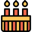 Birthday cake icon 64x64