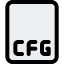 Cfg file format アイコン 64x64