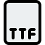 Ttf file アイコン 64x64