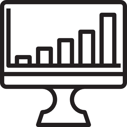 Bar graph icon