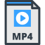 Mp4 アイコン 64x64