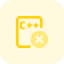 Remove Symbol 64x64