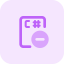 Remove program Symbol 64x64