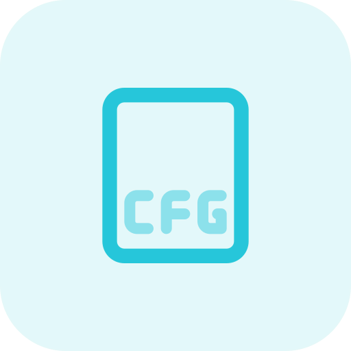 Cfg file format 图标