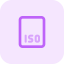 Iso file format icon 64x64