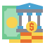 Coin stacks icon 64x64