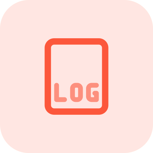Log format icône