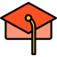 Mortarboard icon 64x64