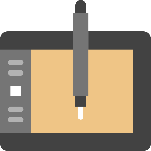 Graphic tablet icon
