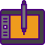 Graphic tablet ícone 64x64