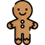 Gingerbread man ícone 64x64