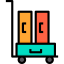 Luggage cart Symbol 64x64