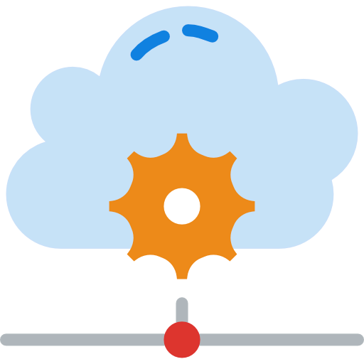 Cloud computing icon