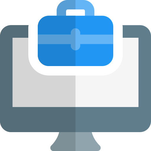 Desktop computer icon