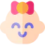 Baby girl icon 64x64