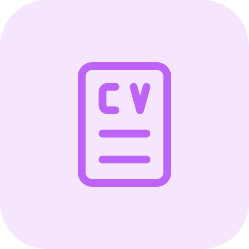 CV icon