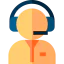 Call center agent icon 64x64