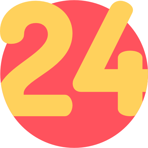 24 hours アイコン