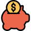 Piggy bank icon 64x64