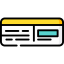 Plane ticket icon 64x64