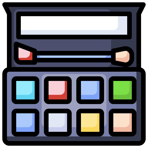 Eye shadow icon