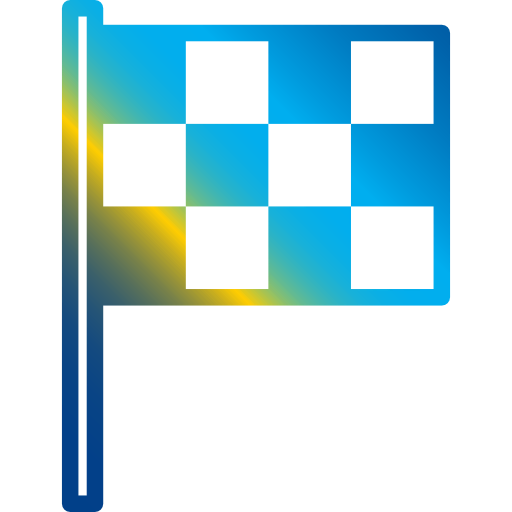Finish flag icon