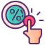 Click through rate icône 64x64