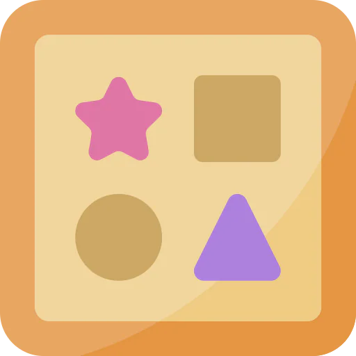 Shape toy icon