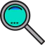 Magnifying glass icon 64x64