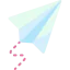 Paper plane icon 64x64